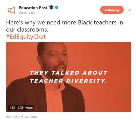 [Here’s why we need more Black teachers in our classrooms. #EdEquityChat]